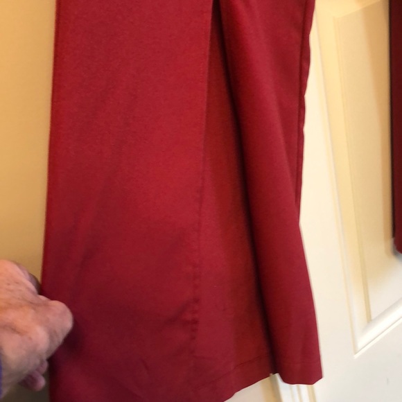 Flying Tomato rust halter open back cutout wide leg jumpsuit- NWT Sz L - Picture 4 of 6